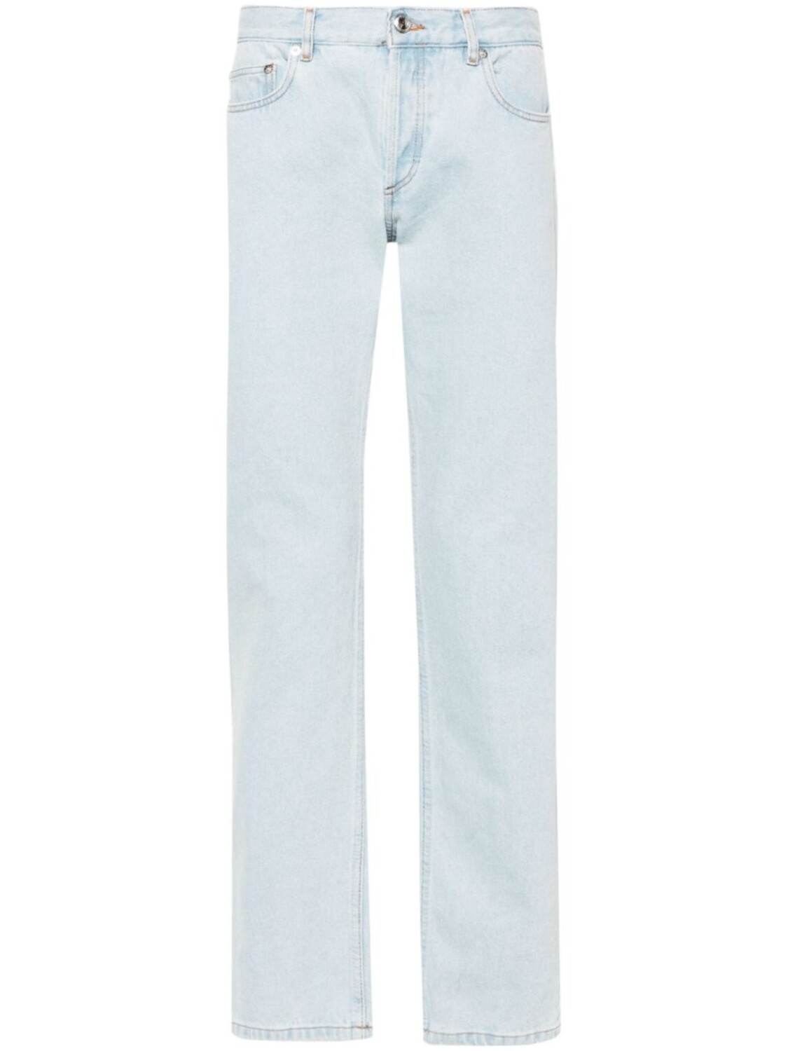 

A.P.C. прямые джинсы New Standard средней посадки, синий