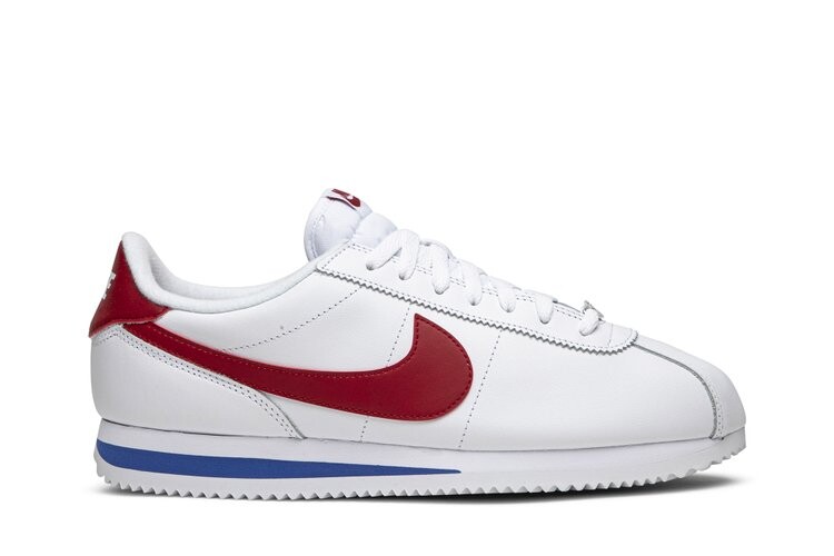 

Кроссовки Nike Classic Cortez Leather 'Forrest Gump', белый