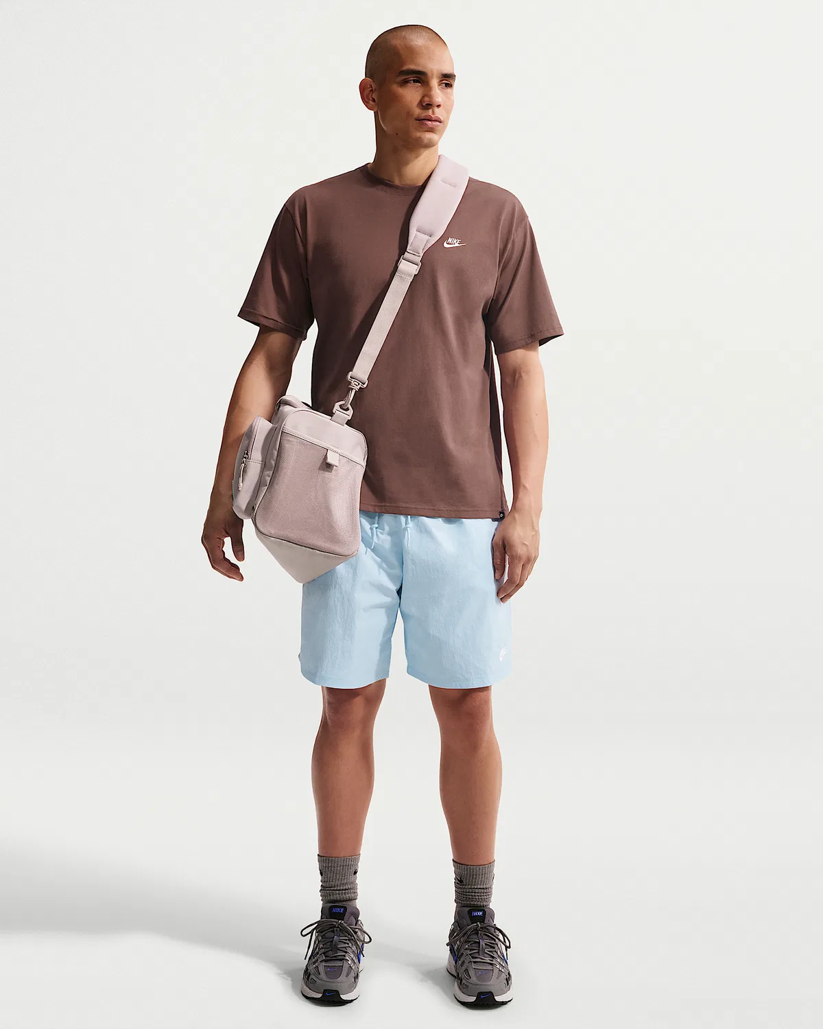 Мужские спортивные шорты Nike Sportswear Club, Hydrogen Blue/White