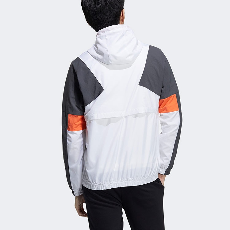 Куртка мужская бело-серая разноцветная Adidas Neo — фото 4