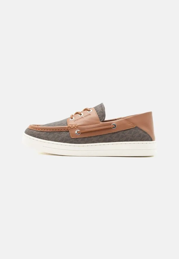 Лоферы aiden без шнурков, коричневые/разноцветные Michael Kors, Brown/Multi-Coloured