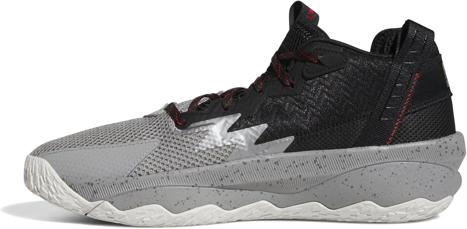 Кроссовки Adidas Unisex Dame 8 Low (не для футбола), Grey Three Red Core Black