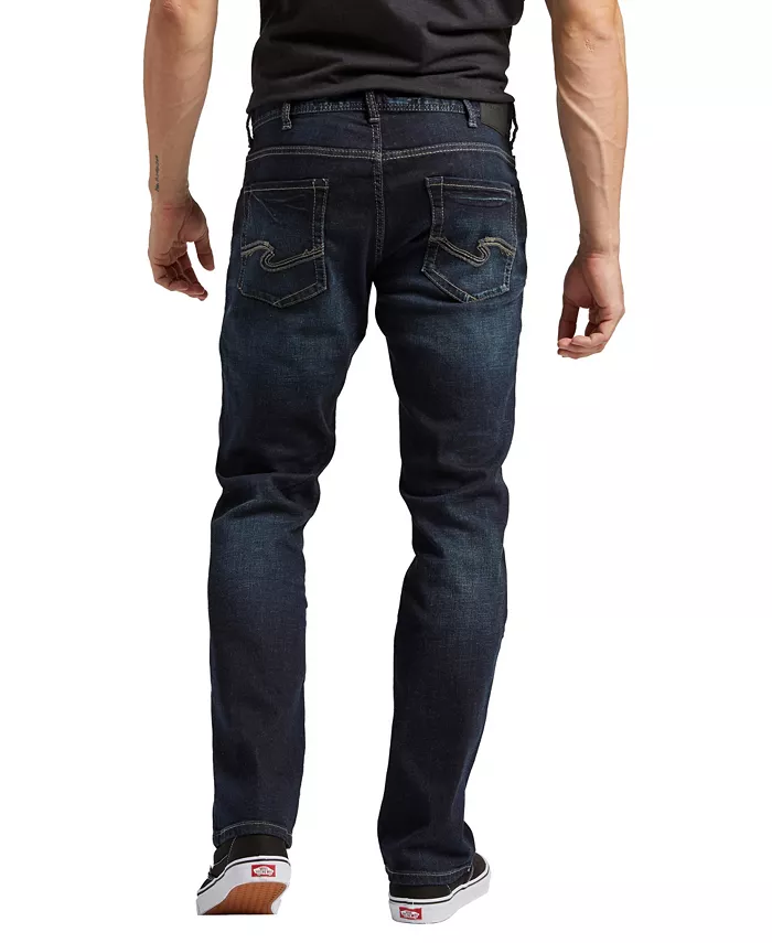 

Мужские джинсы Allan Classic Fit Slim Stretch Silver Jeans Co., синий