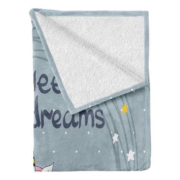 

Плед twentyfour Magic Moon, 175 см цвет blau/grau