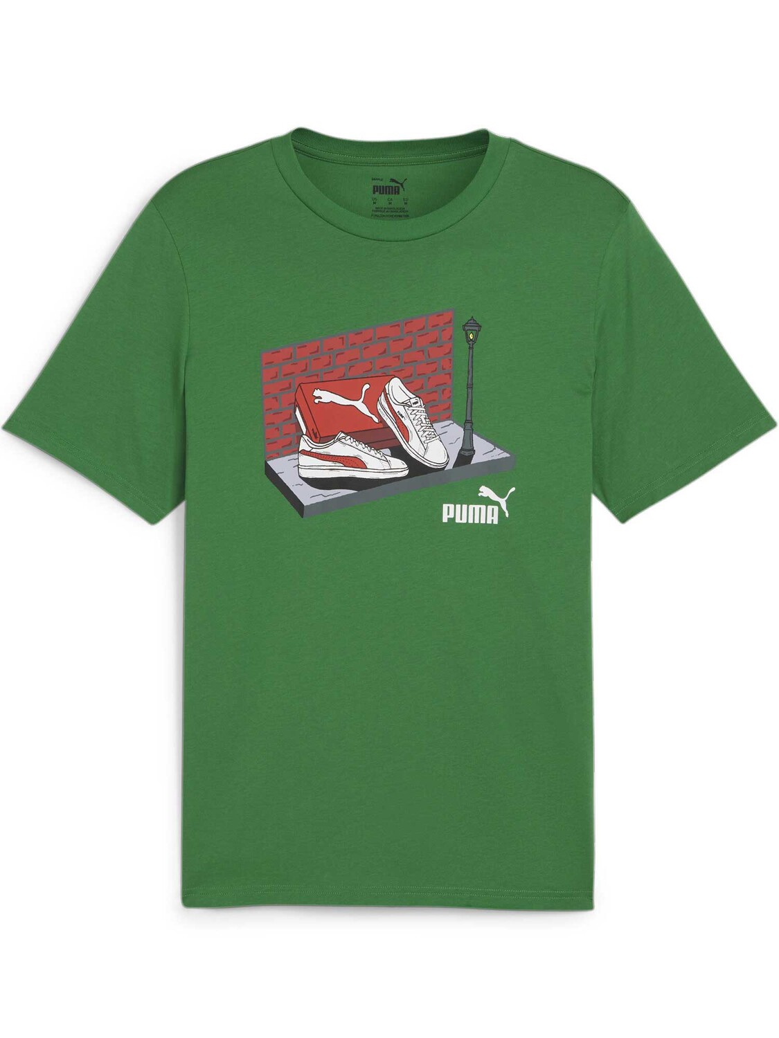 

Футболка Puma GRAPHICS Sneaker Box, зеленый