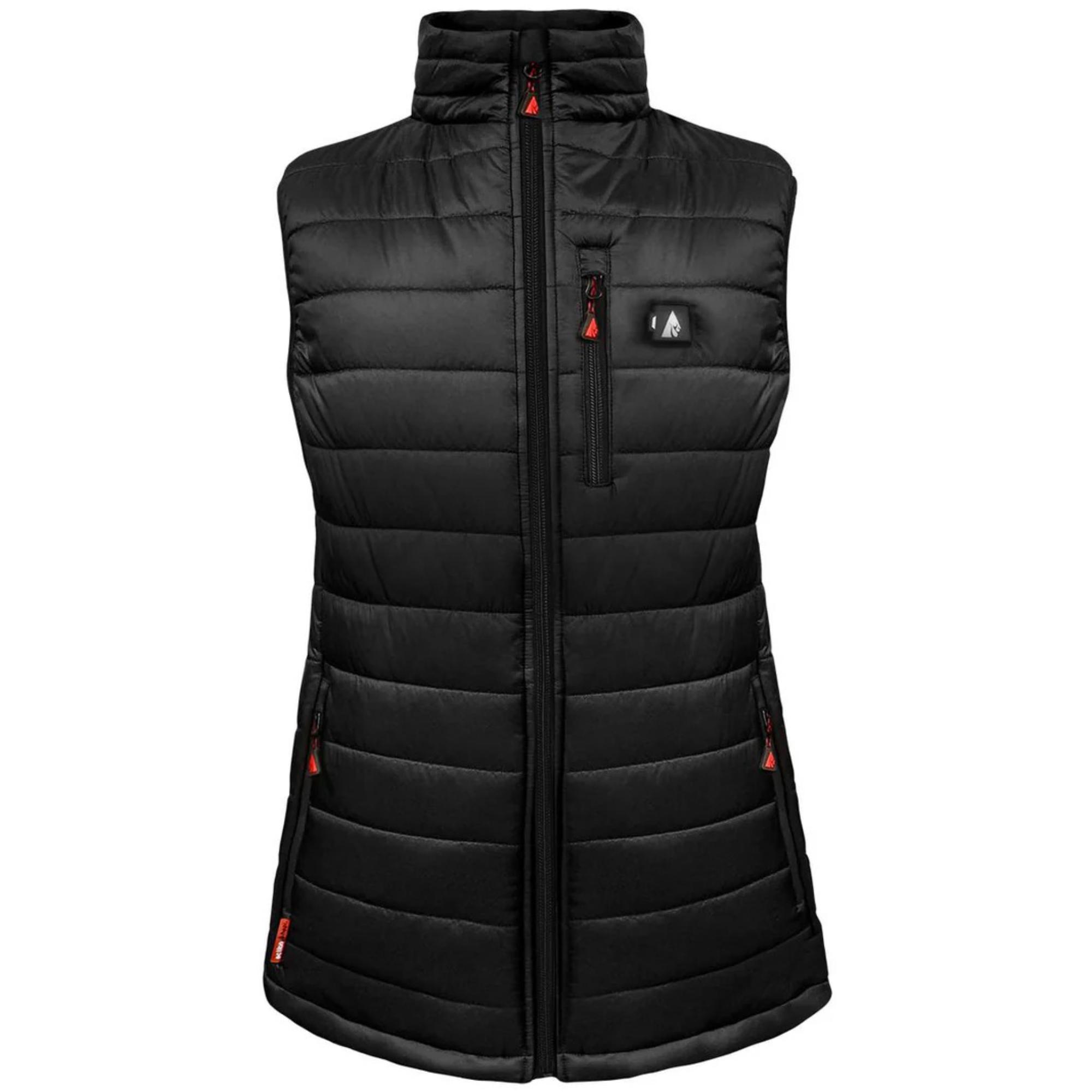 

Женский утепленный жилет-пуховик с подогревом от 5-вольтовой батареи ActionHeat, Black