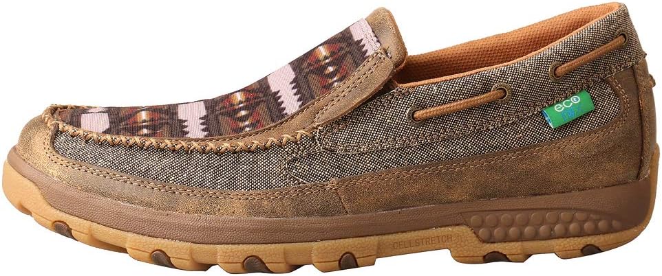 Мужские ботинки Chelsea Wedge 4" Twisted X, мок-носок, смазанное седло, мультиколор — фото 3