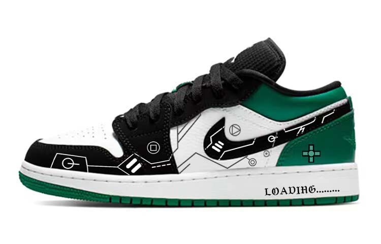 

Jordan Air Jordan 1 винтажные баскетбольные кроссовки женские, Green