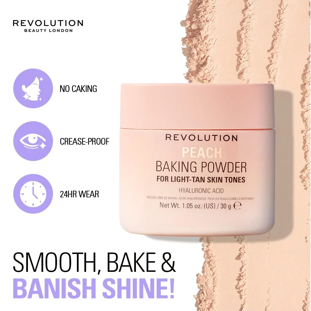 Рассыпчатая пудра Revolution Loose Peach Dough Makeup Revolution, Peach — фото 2