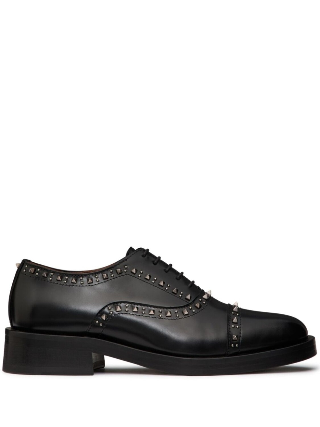 Valentino Garavani броги Rockstud, черный
