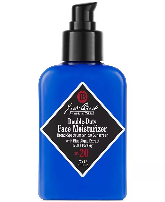 

Двойной увлажняющий крем для лица SPF 20, 3,3 унции Jack Black