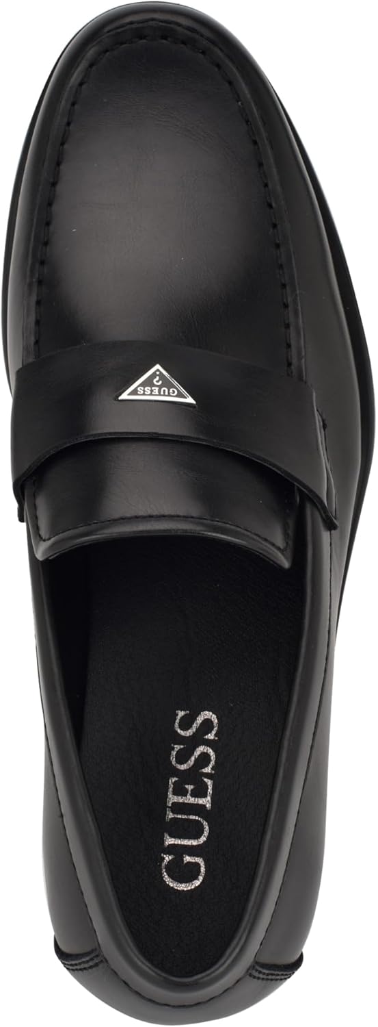 Мужские лоферы Guess Corpus, Black 002 — фото 2