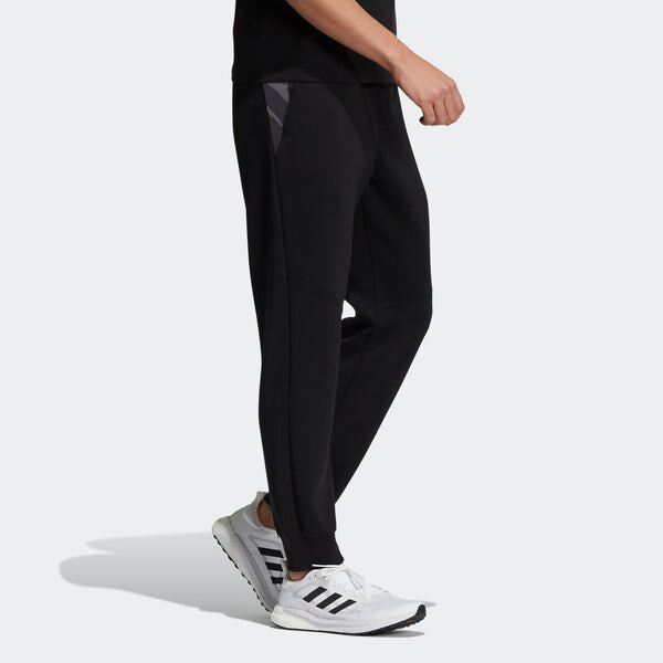 Спортивные штаны Men's adidas Fi Kn Slim Pnt Logo Sports Pants/Trousers/Joggers Black, черный — фото 4