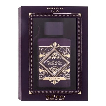Унисекс Bade'E Al Oud Amethyst Парфюмированная вода-спрей 3,38 унции Ароматы, Lattafa — фото 2