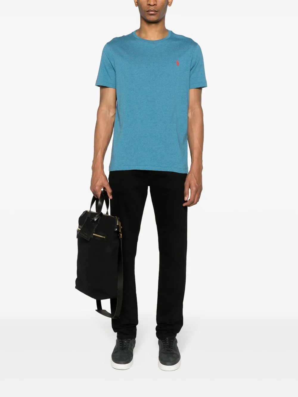 Футболка Polo Pony POLO RALPH LAUREN, синий — фото 2