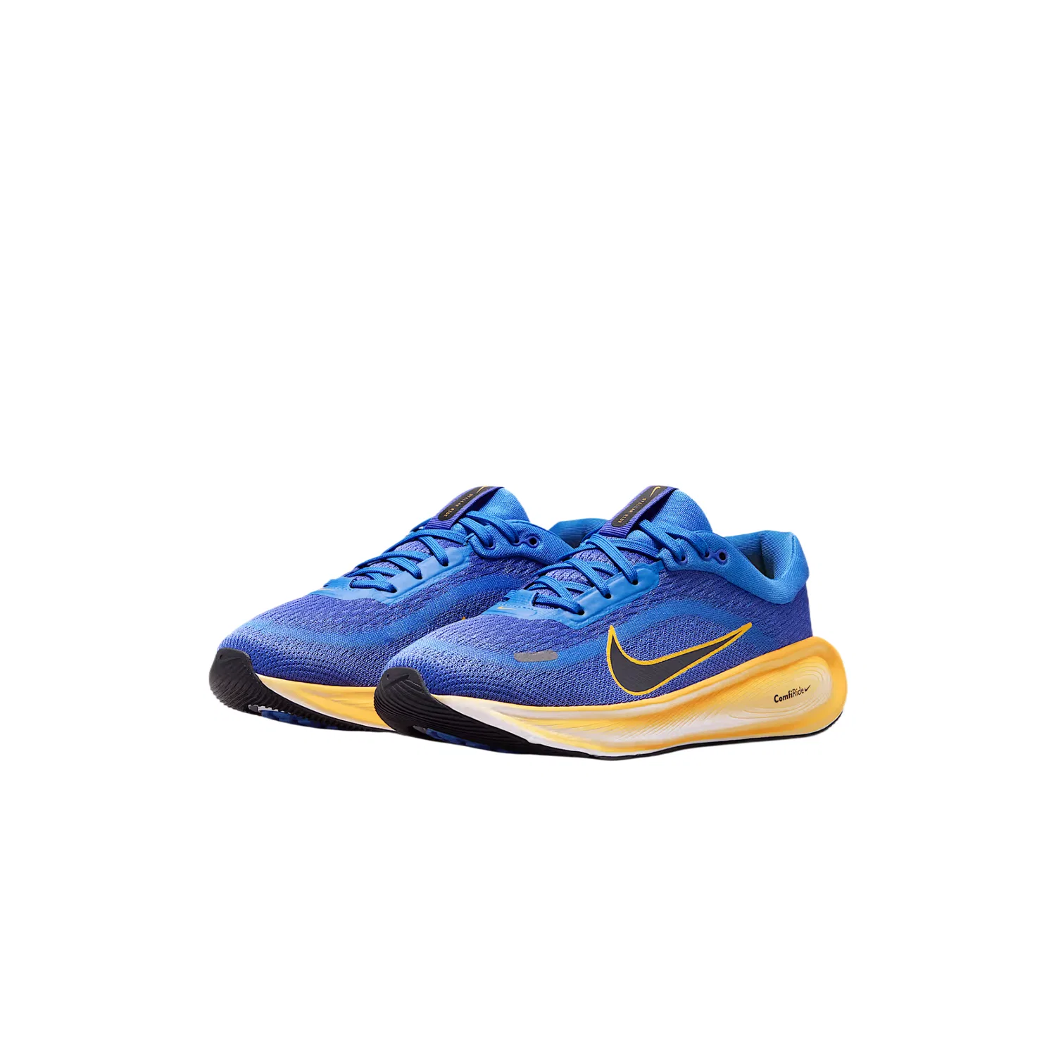 Кроссовки детские Stellar Ride Mesh Rebound Breathable Low top Running Shoes Nike, Crystal Blue/Blue Stone/Light Neon Yellow/Gray Black — фото 3