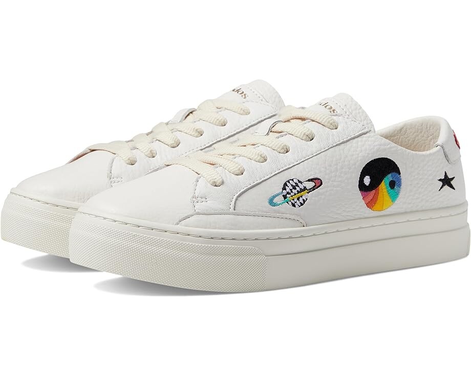 

Кроссовки Soludos Cosmic Trip Ibiza Platform Sneaker, белый