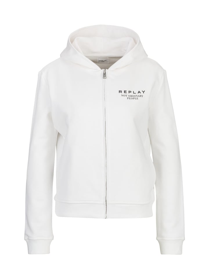 

Толстовка Replay, цвет natural white