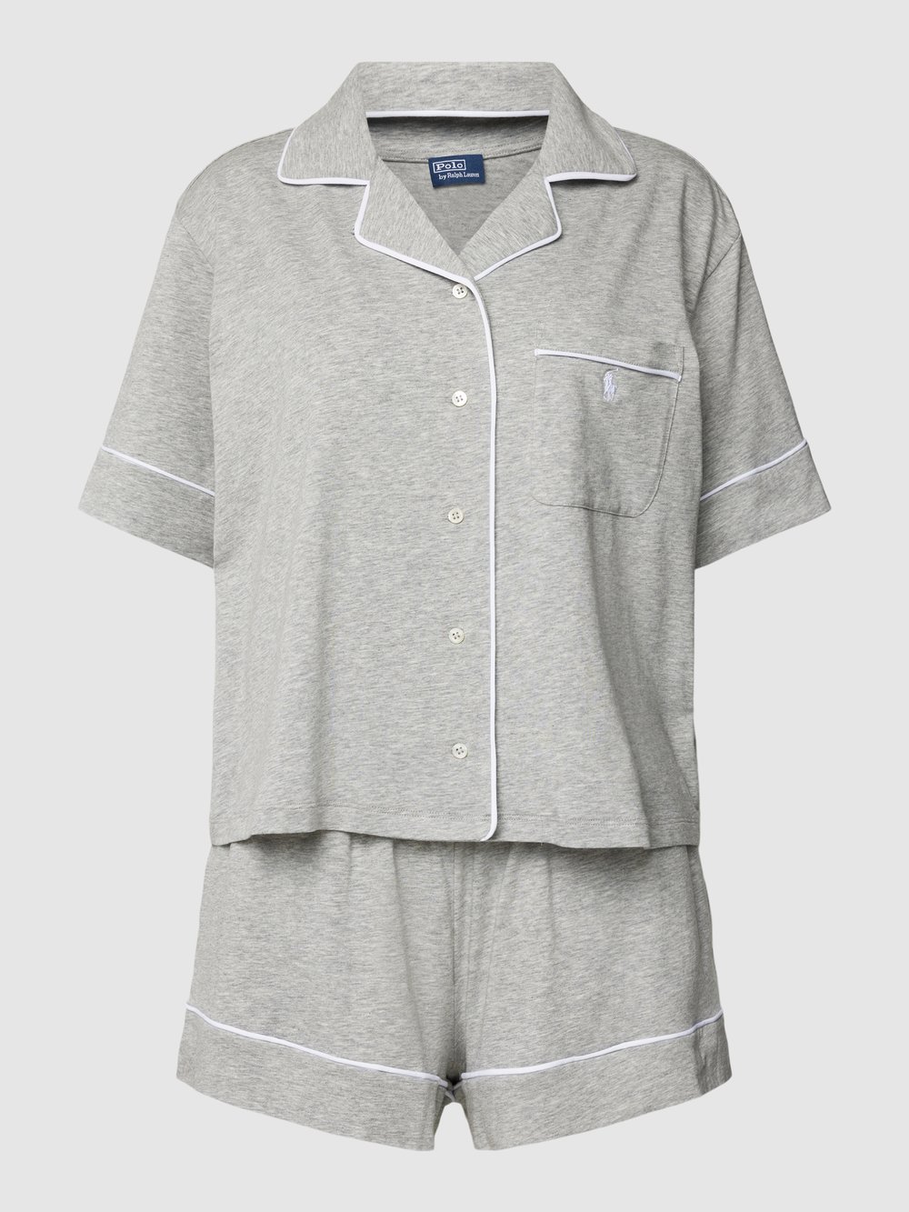 

Пижама с нагрудным карманом Polo Ralph Lauren