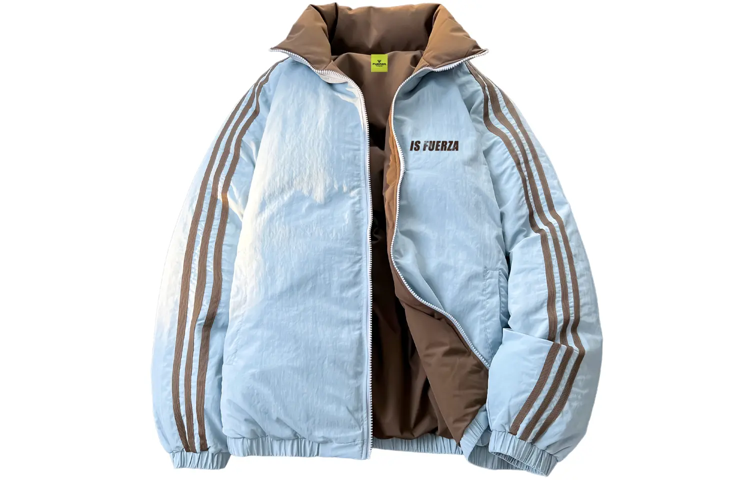 

FUERZA Куртка Unisex, Moonlight Blue[Thickened Upgraded Puffer Jacket]