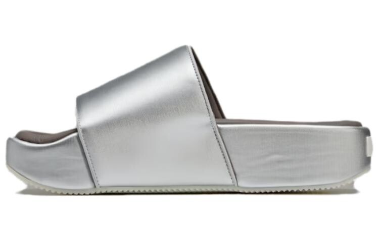 Шлепанцы Adidas Silver Metallic Brown Cream White Y-3