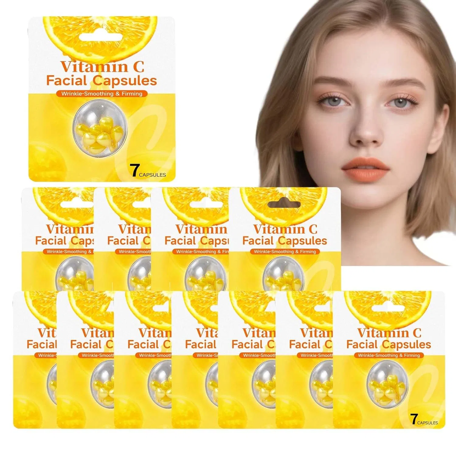 Сыворотка Jasubai — Капсульный с витамином С, Jasubai, 12 Pieces, 7 г