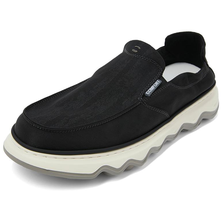 COMELY Мужские повседневные кроссовки Low Top черные, цвет Black — фото 2