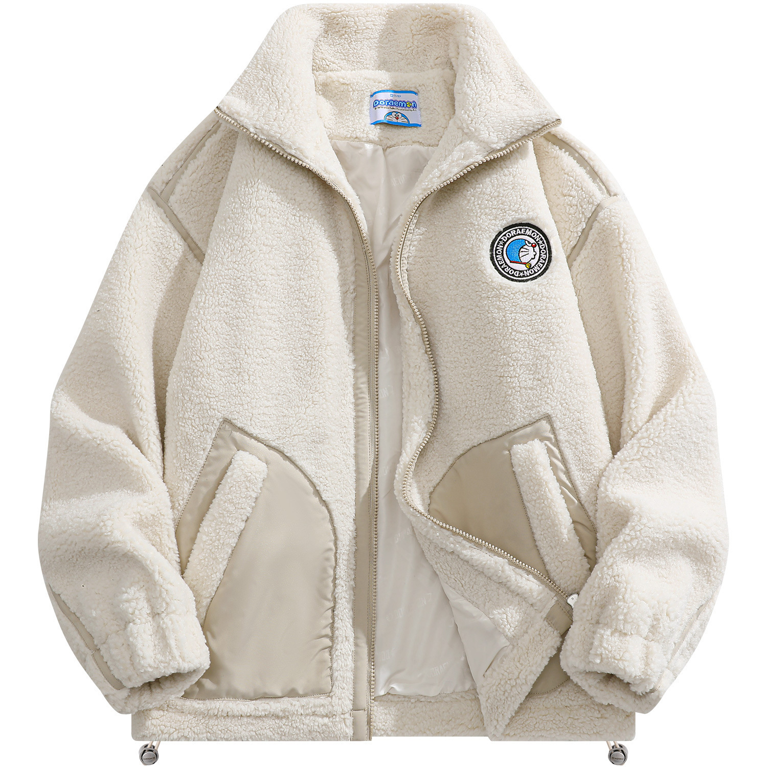 

Doraemon Куртка вельветовая унисекс, Ecru (Embroidery)