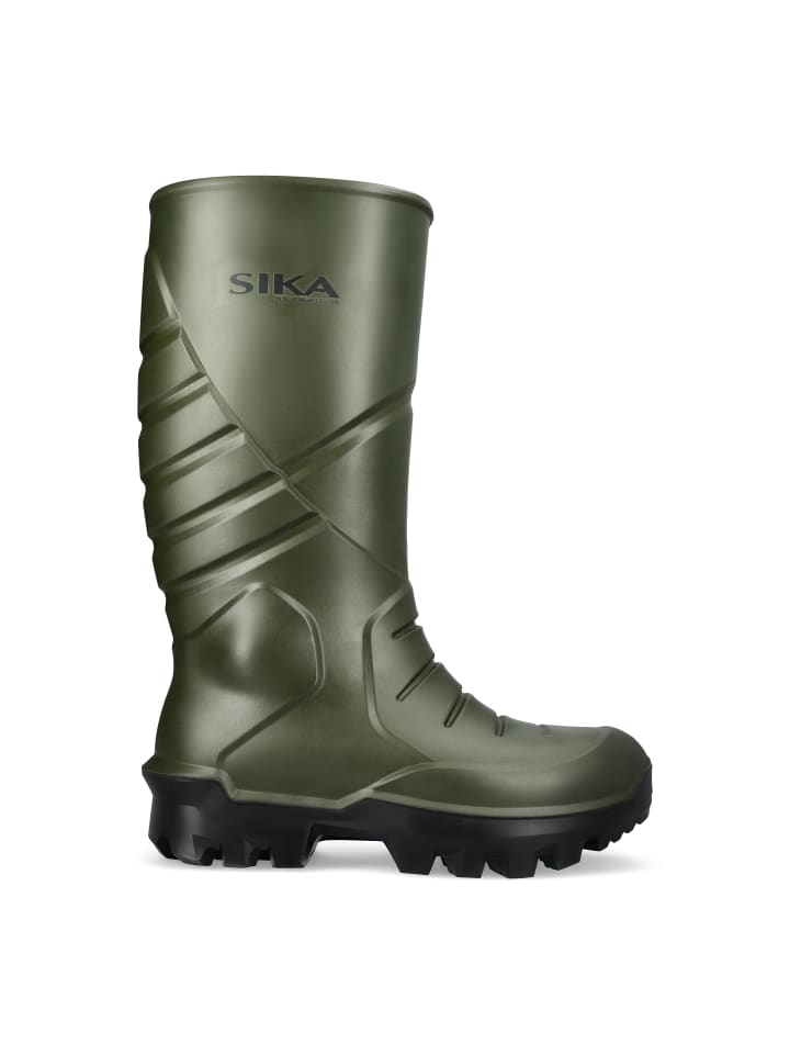 

Резиновые сапоги Thermo Green PU safety Sika, зеленый