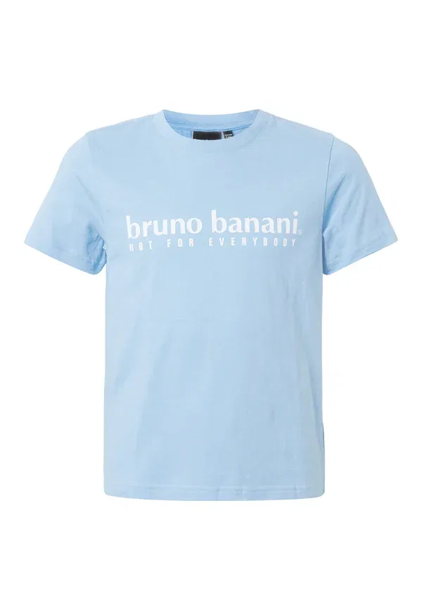 Футболка Bruno Banani Basic logo tee print, бирюзовый
