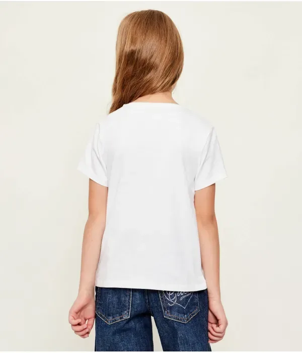 Футболка regular fit Guess, белый — фото 3