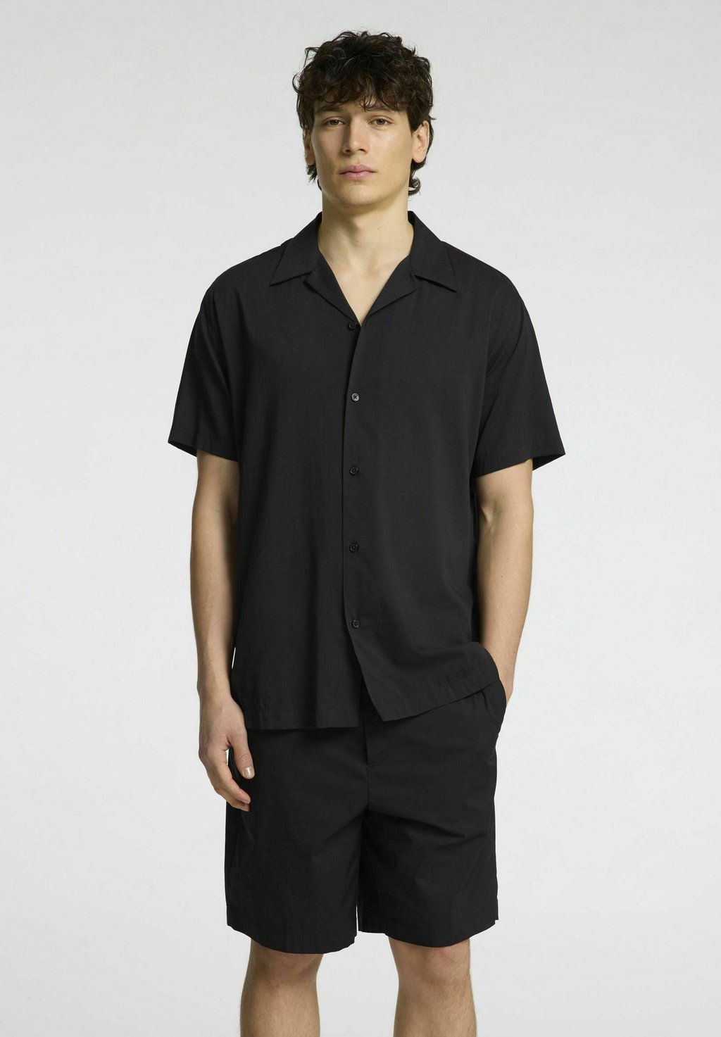 

Рубашка SLHREG AIR SHIRT Selected Homme, черный