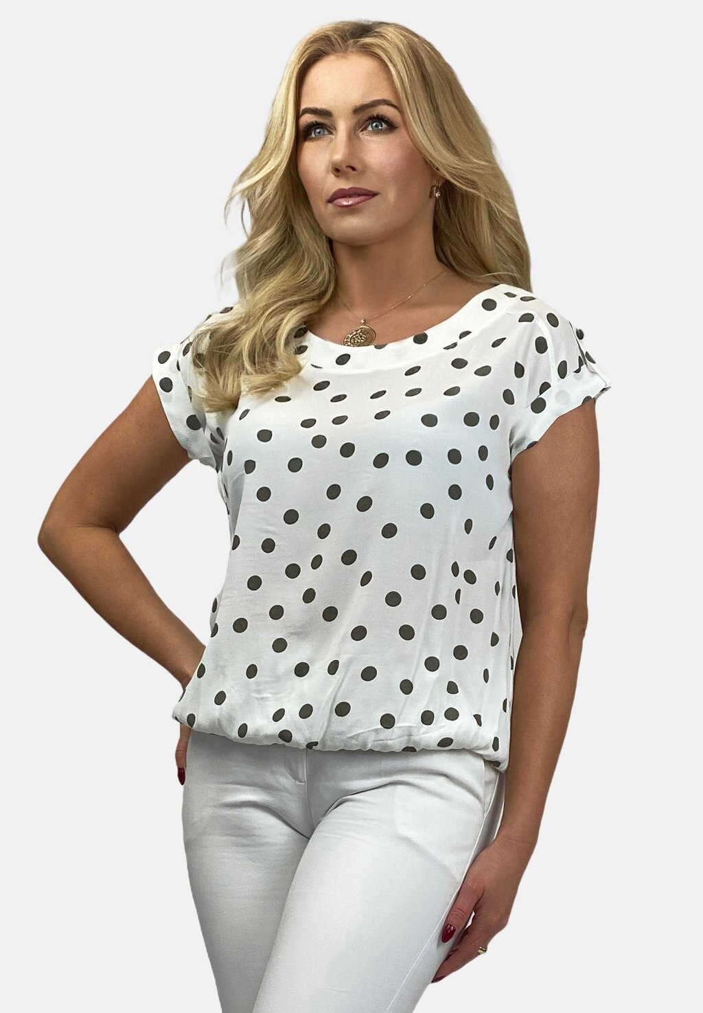 

Блуза PRINT REGINA FASHION, кремовый