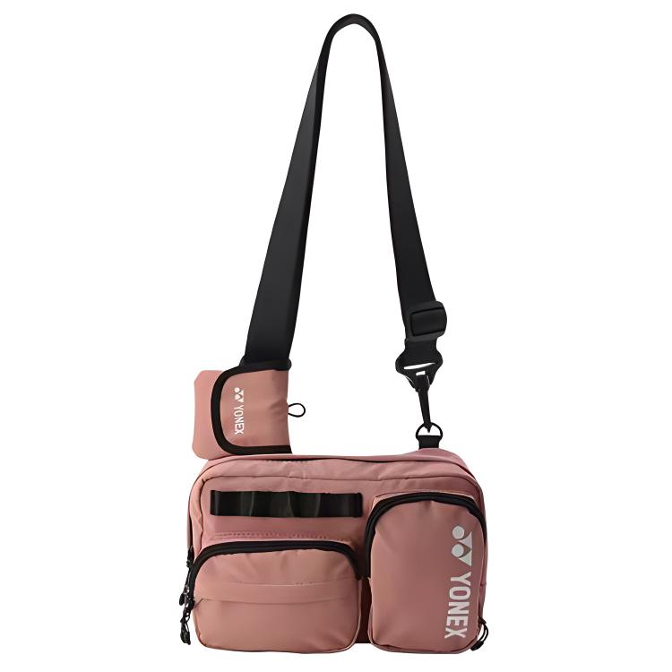 

Сумка для ракеток для бадминтона, наплечная, унисекс YONEX, светло розовый