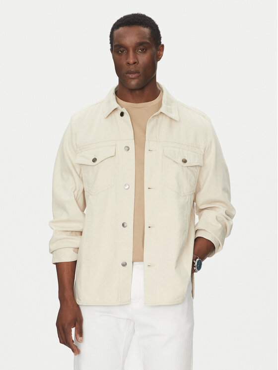 

Рубашка обычного кроя CR5900PBK8 Michael Kors, экрю