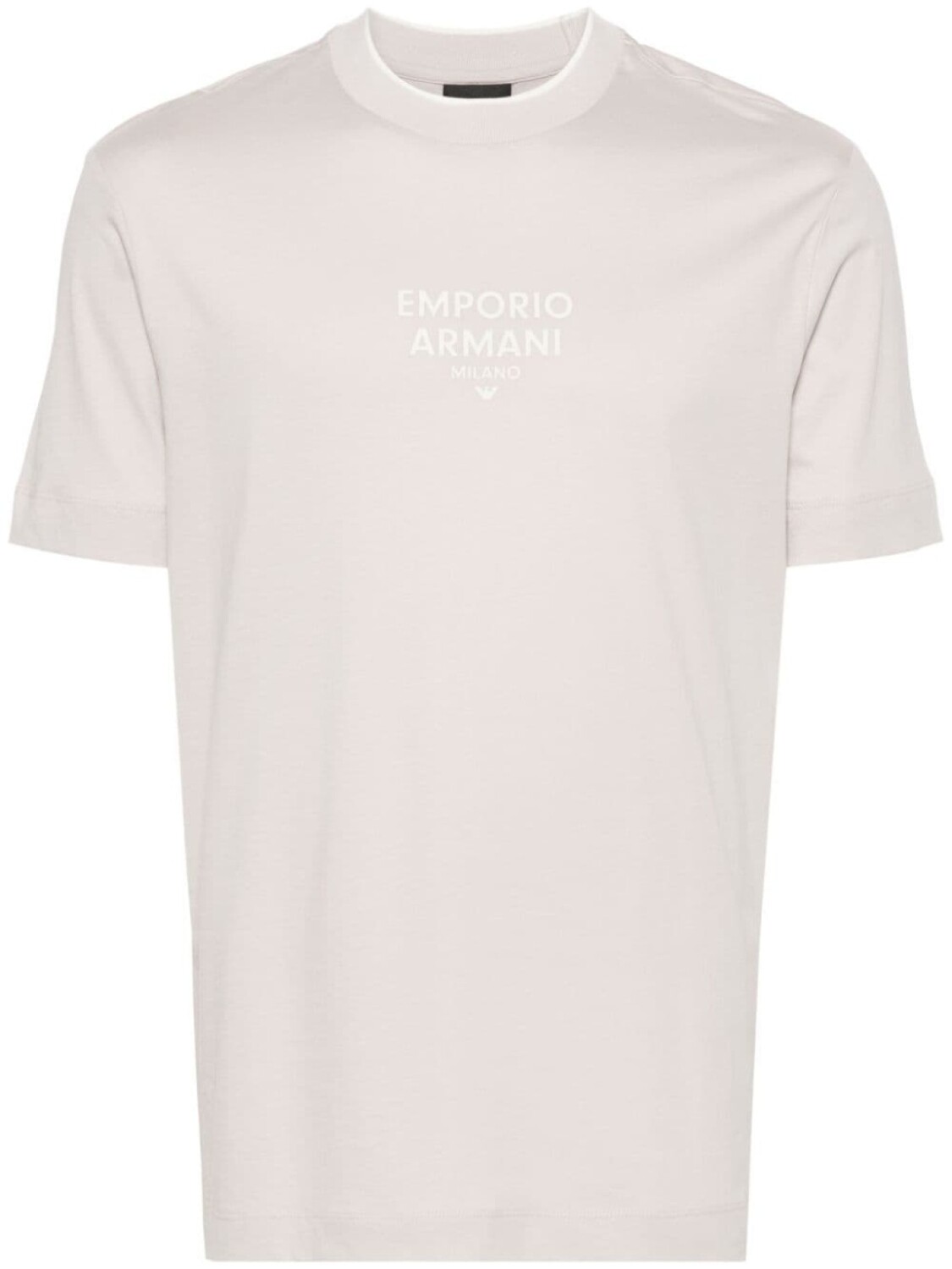 

Emporio Armani футболка с логотипом, нейтральный цвет