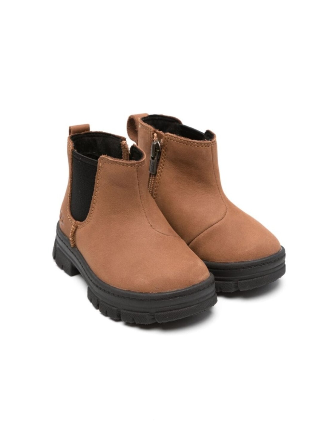 

UGG Kids ботинки Ashton с тисненым логотипом, коричневый