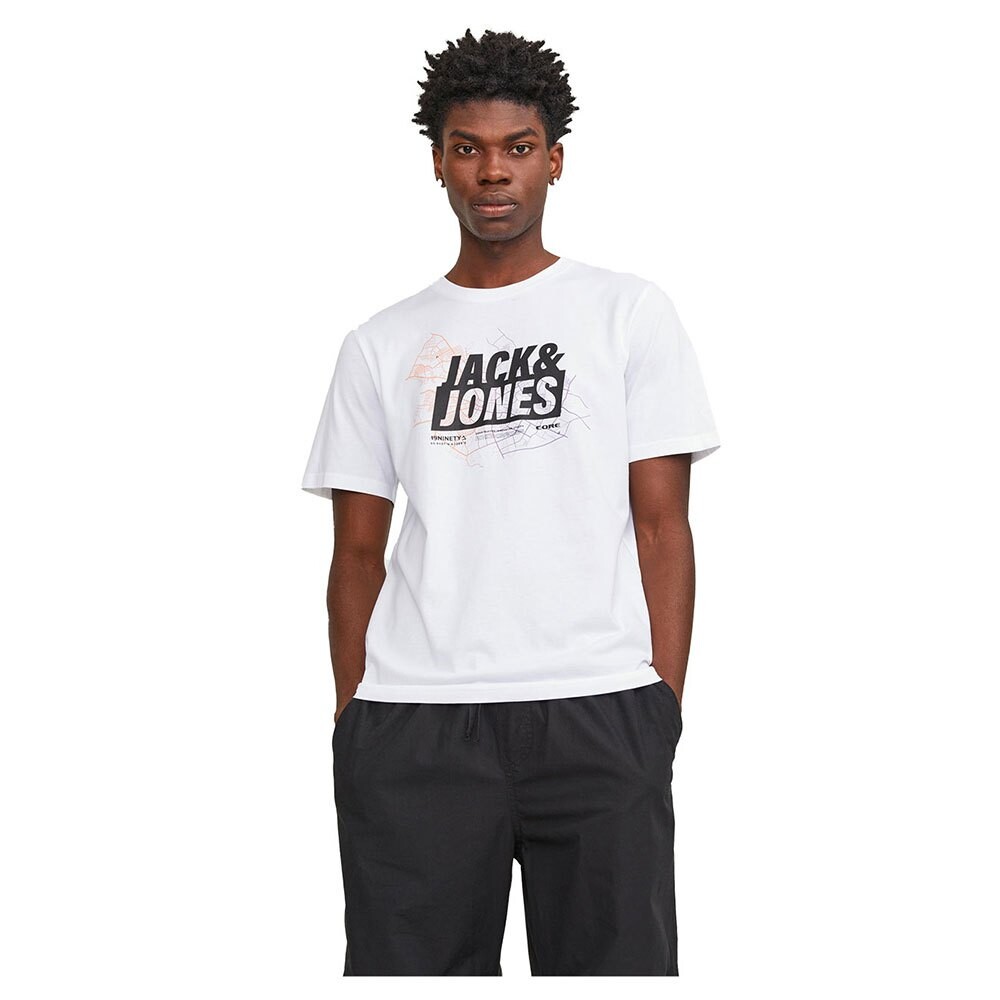 

Футболка Jack & Jones Map Logo, белый