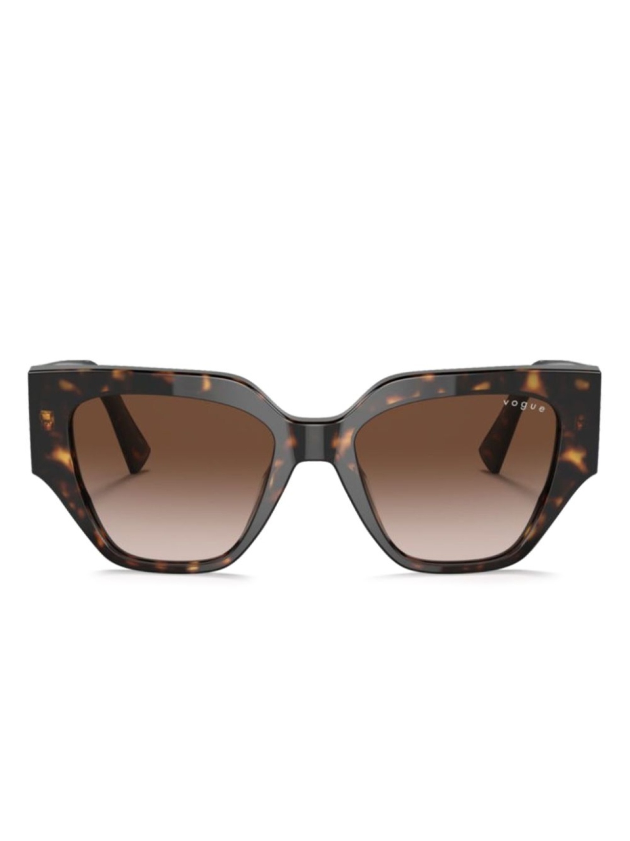 

Vogue Eyewear солнцезащитные очки в квадратной оправе, коричневый