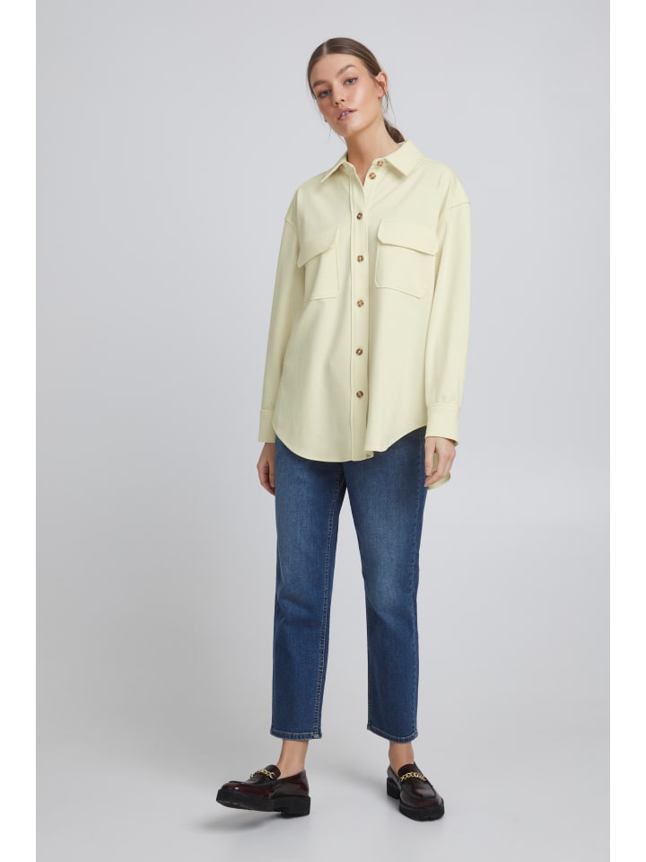 

ICHI Пиджак IHSIMONSE свободного кроя, цвет «Ванильный заварной крем»