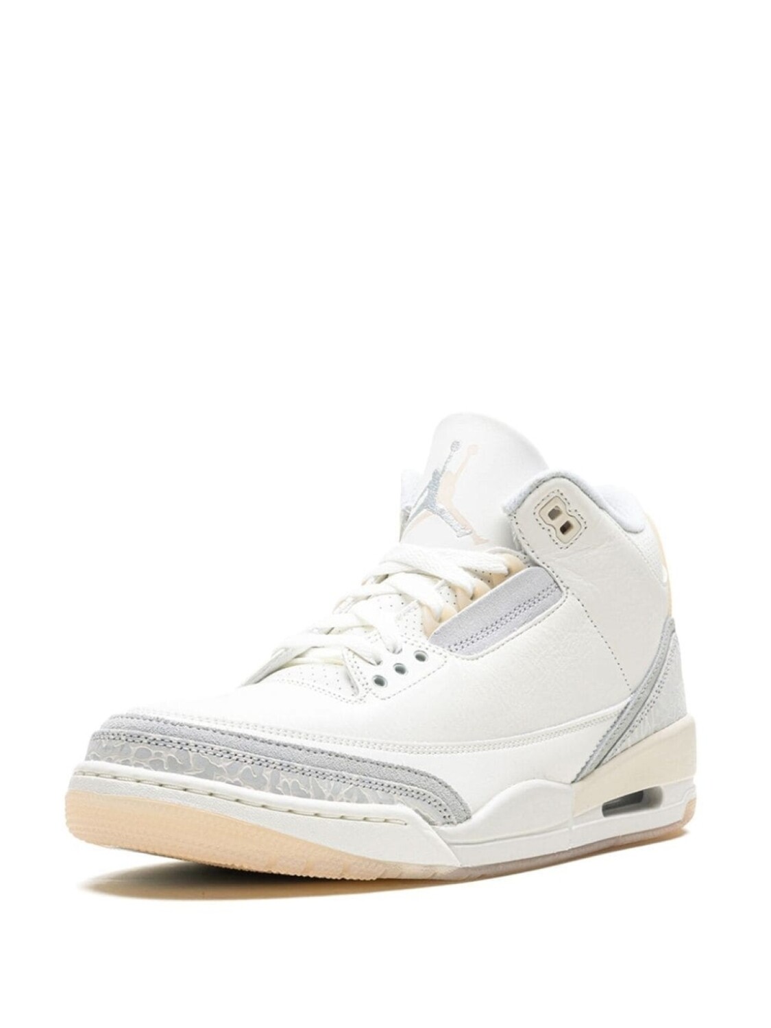 Кроссовки Air 3 Retro Craft Ivory Jordan, белый — фото 3