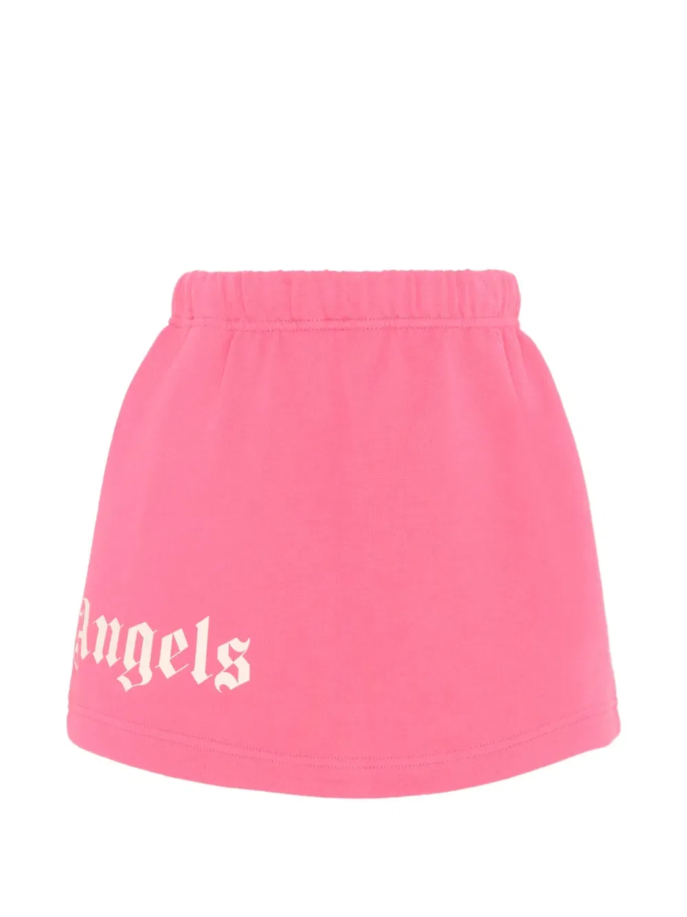 Юбка с поясом на завязках и логотипом Palm Angels Kids, розовый — фото 2