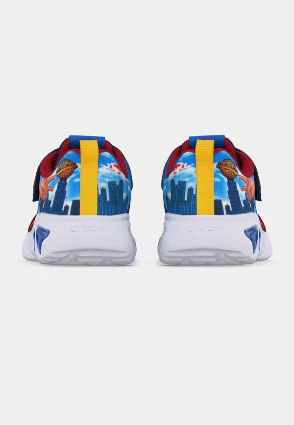 Кроссовки Geox Light up warner bros superman assister boy trainers, темно-синий/голубой — фото 4