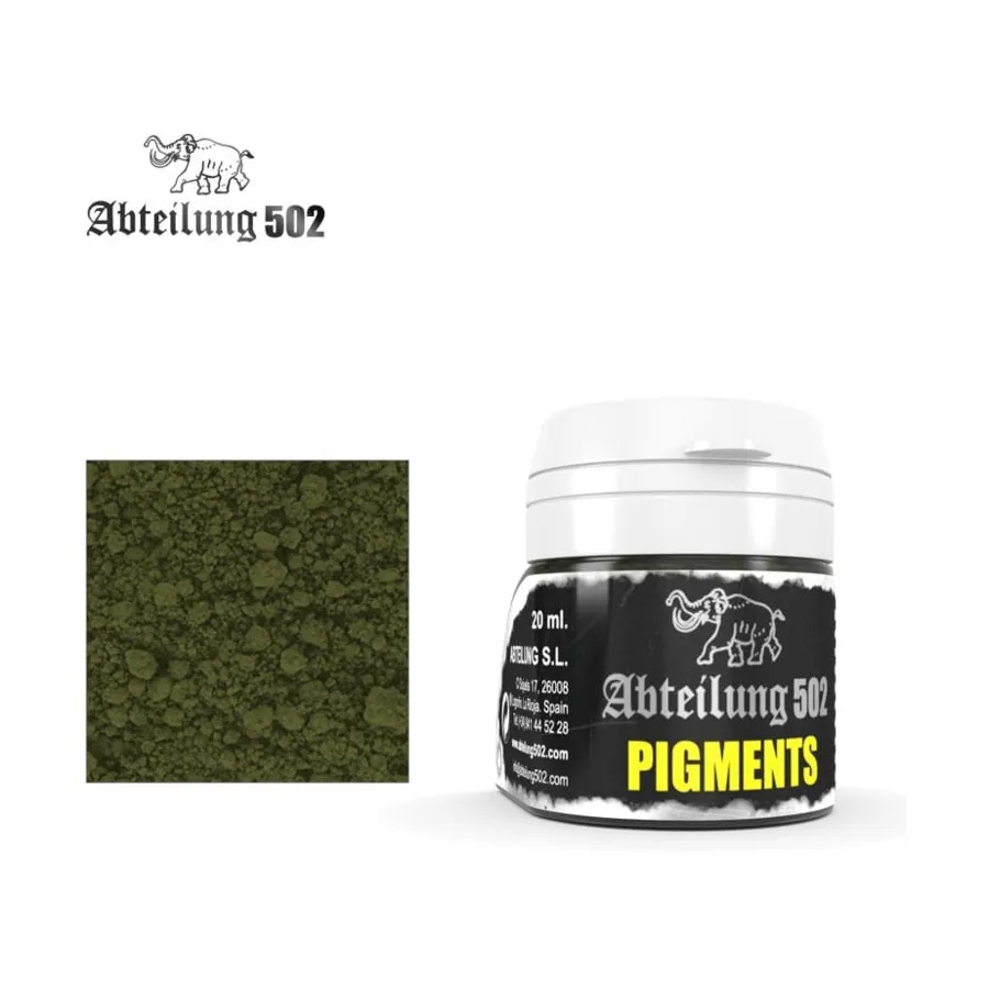 

Выцветший зеленый мох, Abteilung 502 - Pigments