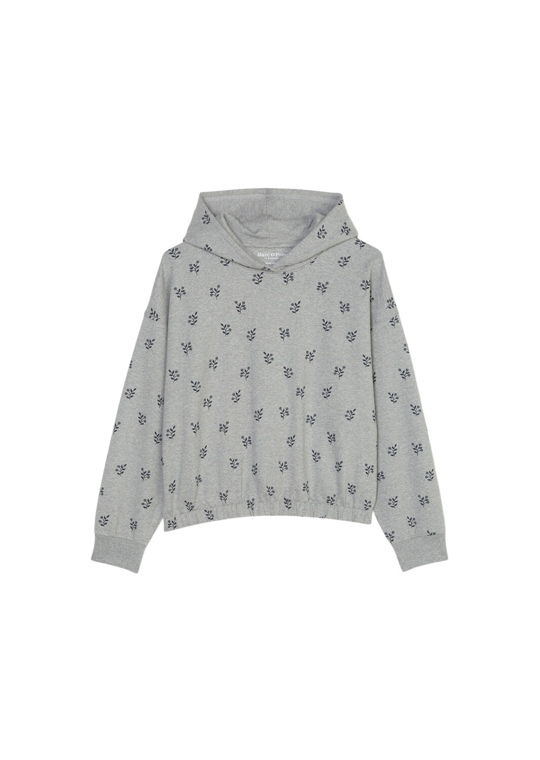 

Толстовка Marc O'Polo KIDS GIRLS Hoodie, цвет GREY MELANGE AOP