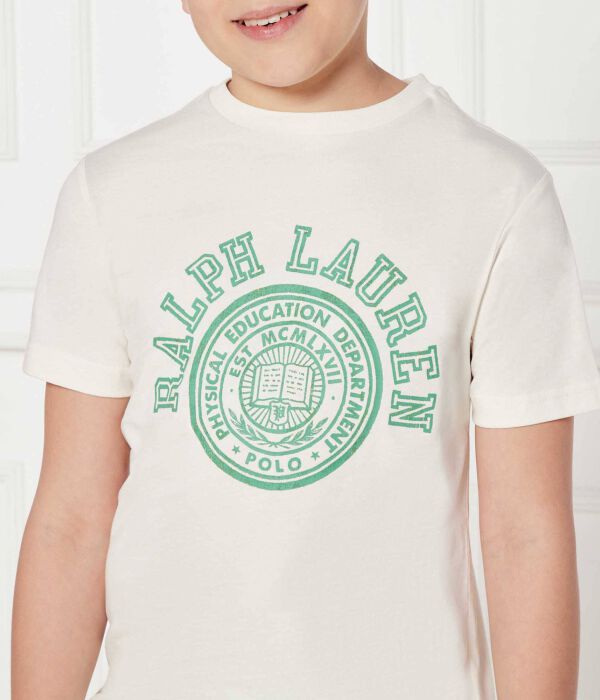 Футболки Regular fit Polo Ralph Lauren, экрю — фото 4