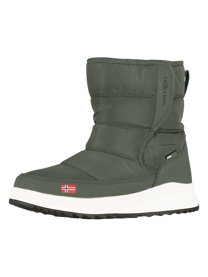 

Сапоги Trollkids Winterboots Kongsberg, зеленый