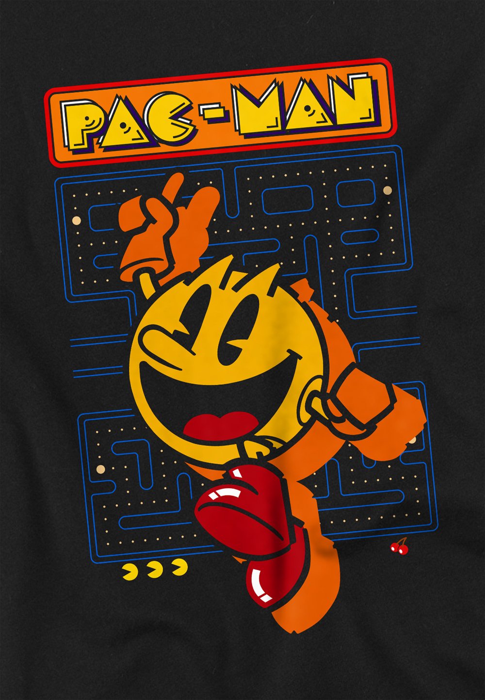 

Футболка с принтом PACMAN RETRO Cotton Soul, черный