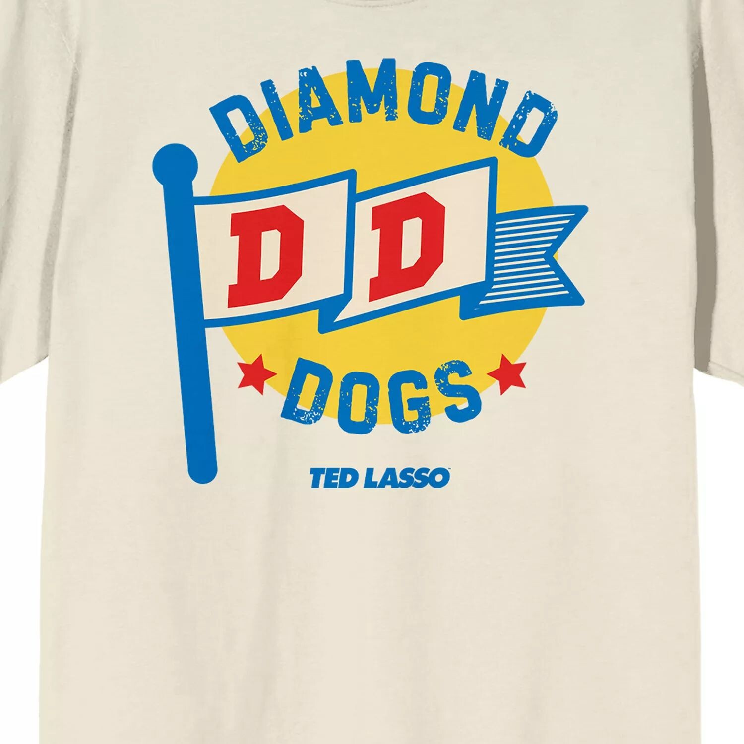 

Мужская футболка с флагом Ted Lasso Diamond Dogs Licensed Character