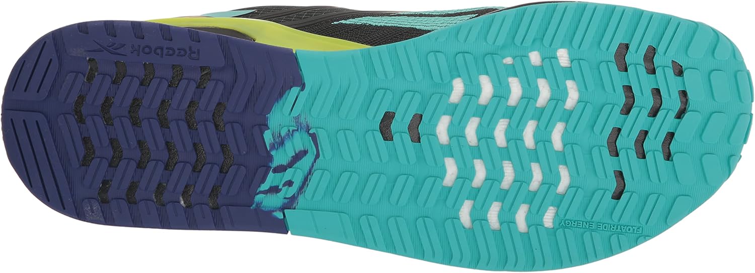 Мужские кроссовки для зала Reebok Nano X2, черный/бирюзовый — фото 4